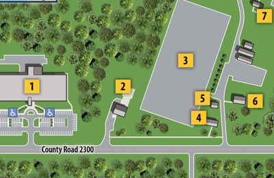 Link to Map of North Bay Campus Map