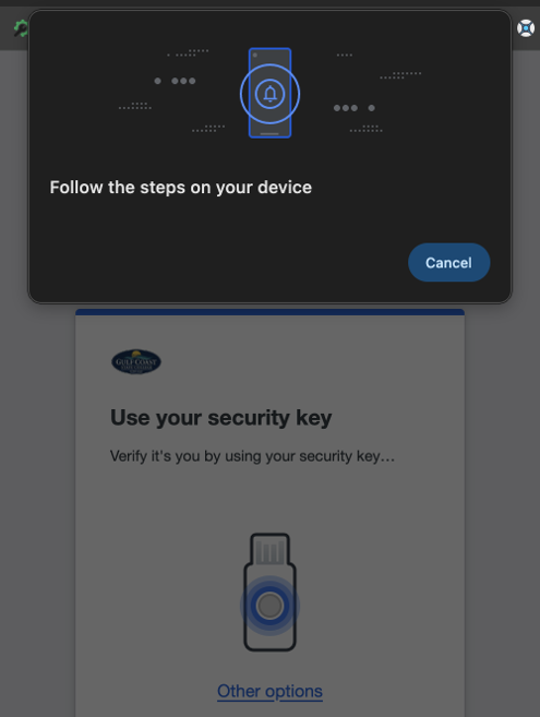 Follow the steps on your device