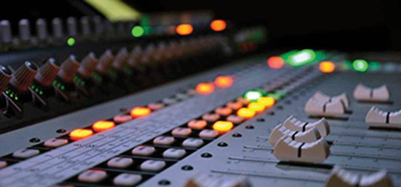 Soundboard in Media classroom