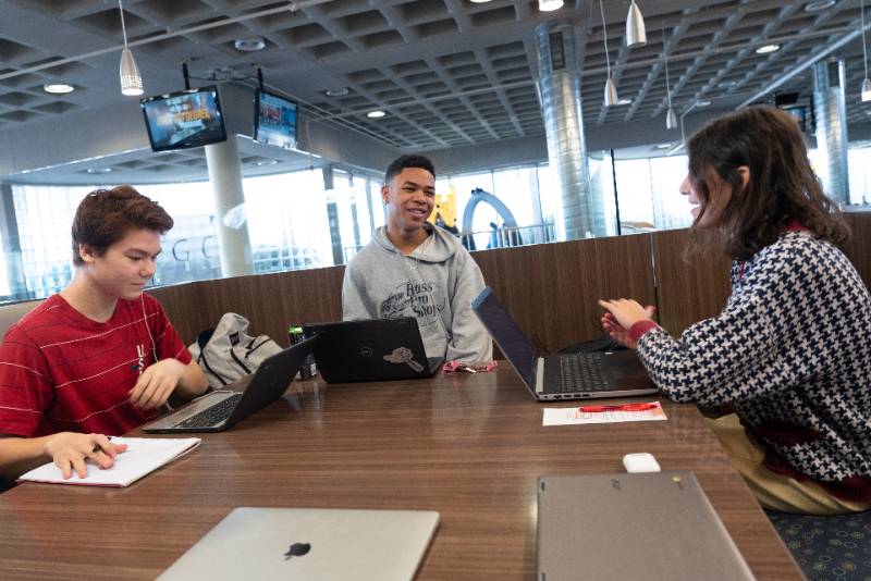 Students Studying 