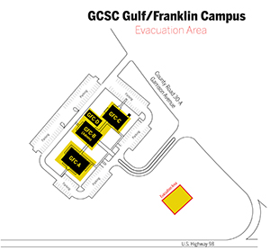 Gulf Franklin Campus Map