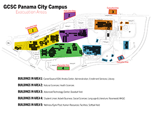 Panama City Campus Map